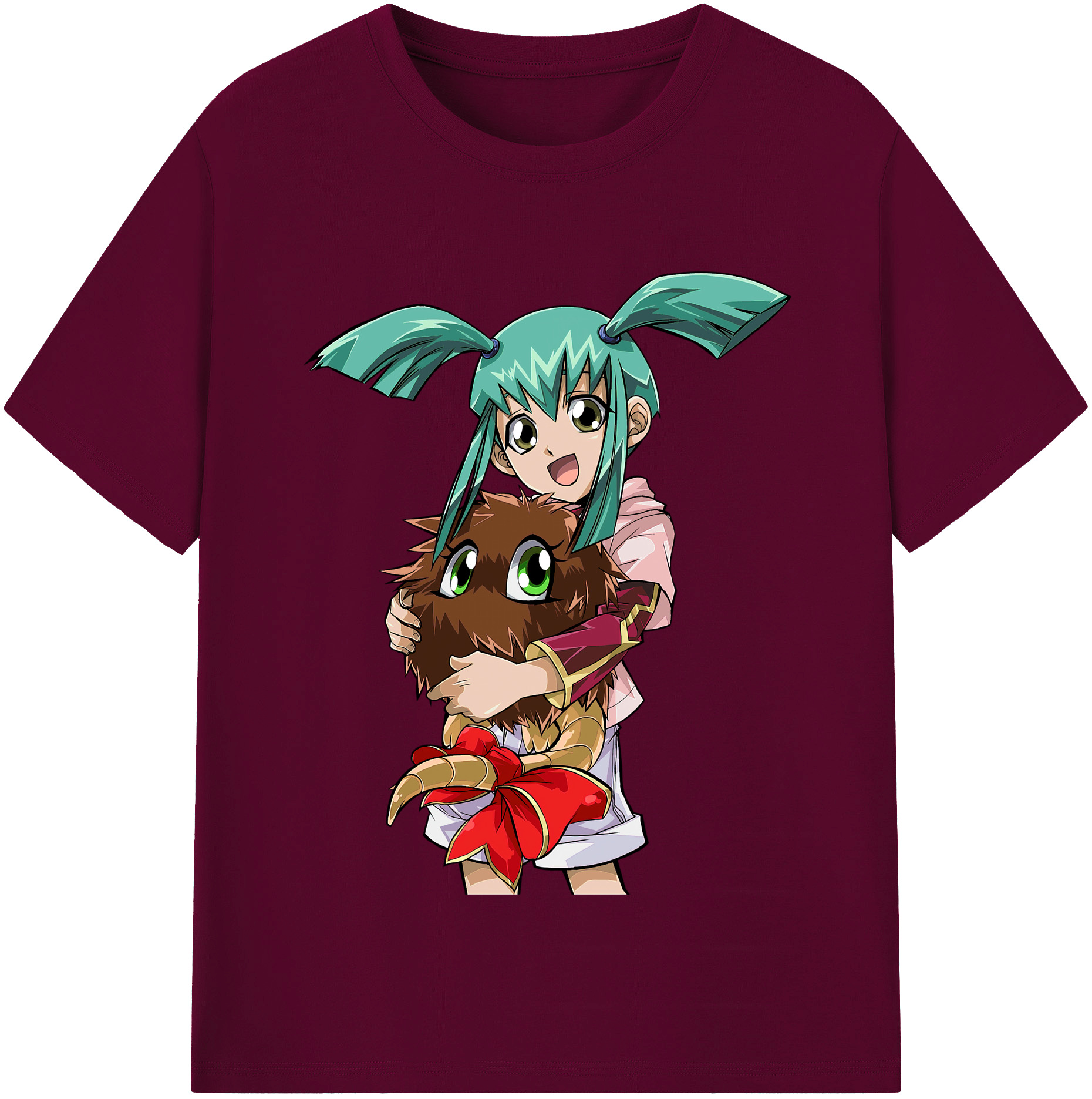 （画像用） 遊☆戯☆王 Yu-Gi-Oh! レディースカジュアルプリントTシャツ（綿100％）
